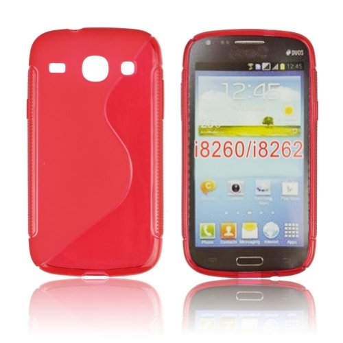 Comprar Bluetrade BT-TPU-SI8260R - Funda TPU para Samsung Core i8260, color rojo al mejor precio