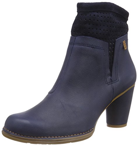 Comprar El Naturalista N495 COLIBRI - botas de caño alto de cuero mujer, color azul, talla 42 al mejor precio