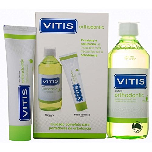 Comprar VITIS ORTHODONTIC PASTA DENTIFRICA Y COLUTORIO PACK al mejor precio