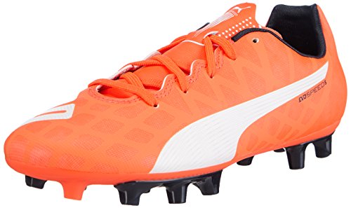 Comprar Puma evoSPEED 5.4 FG Jr - zapatillas de fútbol de material sintético Niños^Niñas, color naranja, talla 38,5 al mejor precio