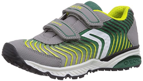 Comprar GEOX, J BERNIE - Zapatillas para niños, color grey/green, talla 34 al mejor precio
