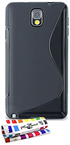 Comprar Muzzano Le S - Funda para Samsung Galaxy Note 3, color negro al mejor precio