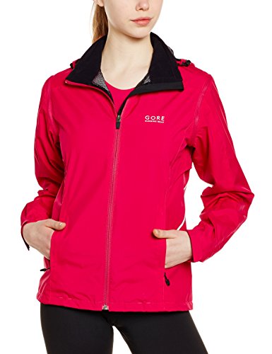 Gore Running Wear Essential Lady 2.0 Windstopper Active Shell Zip-Off - Chaqueta para mujer, color rosa, talla 36