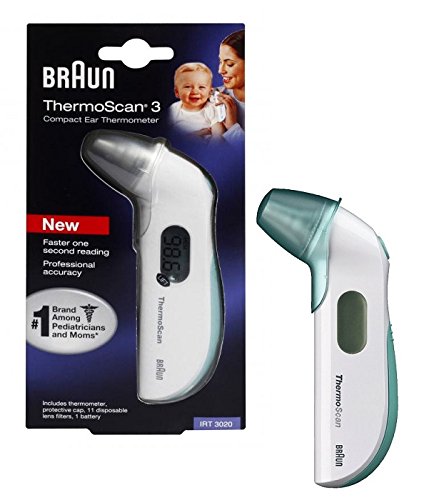 Comprar BRAUN Termómetro auricular infrarrojo ThermoScan IRT 3020 al mejor precio