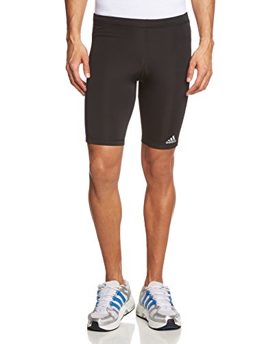 Comprar Adidas - Mallas cortas ajustadas para hombre negro Black/Bright Royal Talla:small al mejor precio