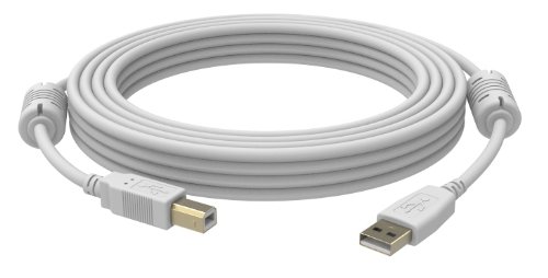 Comprar Vision USB 2.0, 2m - Cable USB (2m, USB A, USB B, Macho/Macho, Oro, Color blanco, 28/24) al mejor precio