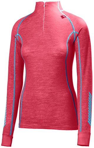 Comprar Helly Hansen W HH Warm Freeze 1/2 Zip - Camiseta para mujer, color rosa (pink glow), talla XL al mejor precio