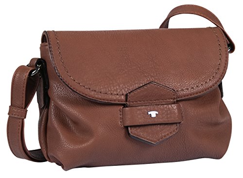 Comprar Tom Tailor Acc CLAIRE - Bolso de mano de material sintético mujer, color marrón, talla 24x17x9 cm (B x H x T) al mejor precio
