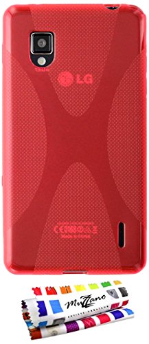 Comprar Muzzano F6930 - Funda para LG Optimus G, color rojo al mejor precio