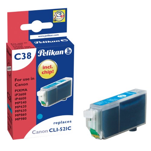 Comprar Pelikan C38 - Cartucho de impresión (sustituye a Canon CLI-521C) - 1 x cian al mejor precio