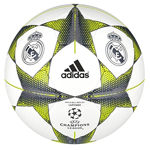 Comprar adidas Finale15RM Cap - Balón de fútbol, color blanco / plata / naranja, tamaño 5 al mejor precio