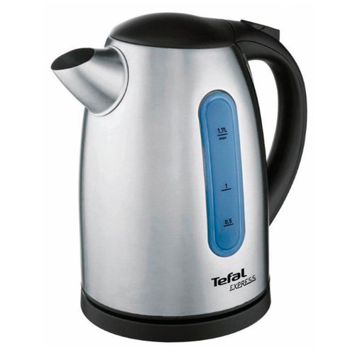 Comprar Tefal KI 170D - Hervidor (acero inoxidable, 2400 W, 1,7 l, filtro antical, inalámbrico), color negro y plateado al mejor precio