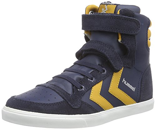 Comprar Hummel HUMMEL SL STADIL ELASTIC JR HI - zapatillas deportivas altas de cuero Niños^Niñas, color azul, talla 29 al mejor precio