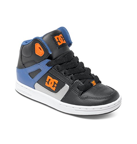 Comprar DC Shoes Rebound B - Zapatillas altas, para niño, color negro / azul / blanco, talla 37 al mejor precio