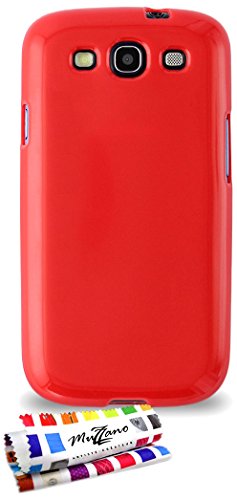Comprar Muzzano F13886 - Funda para Samsung Galaxy S3, color rojo al mejor precio