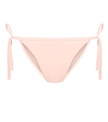 Comprar Coral Tassel Tie Side Bikini Bottoms al mejor precio