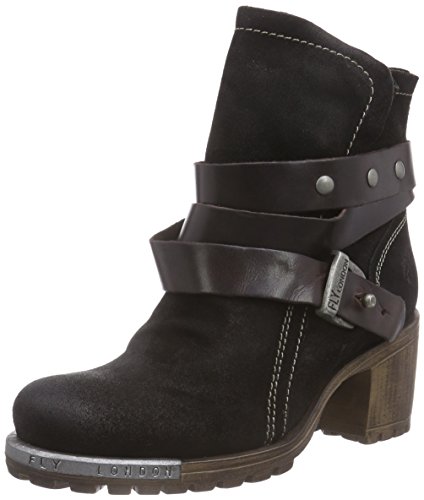 Comprar FLY LondonLok - Botas mujer , negro (Noir (Oil/Rug Black/Dk Brown)), 39 al mejor precio