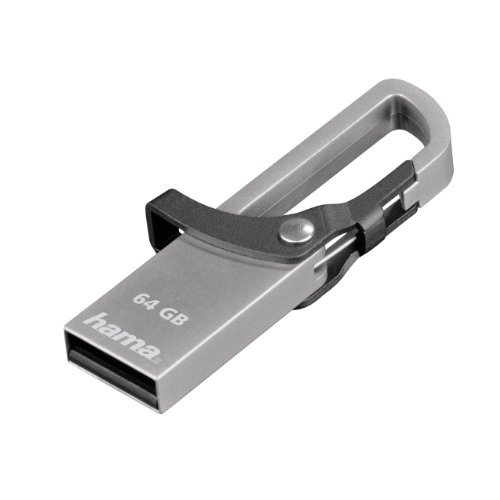 Comparar mejores precios Hama FlashPen 00123922 - Memoria USB de 64 GB (15 MB/s, USB 2.0), color gris con descuentos Comprar Hama FlashPen 00123922 - Memoria USB de 64 GB (15 MB/s, USB 2.0), color gris al mejor precio