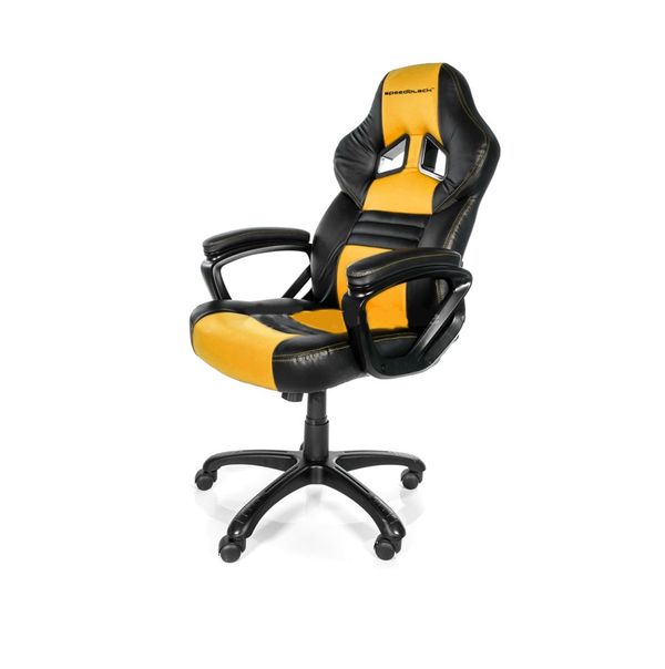 Comprar SpeedBlack Seat Gamer Negro/Amarillo - Silla Gaming al mejor precio