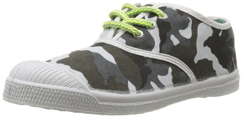 Comprar Bensimon Tennis Camofluo E15004c213 - Zapatillas de tela para unisex-niños, color azul, talla 35 al mejor precio