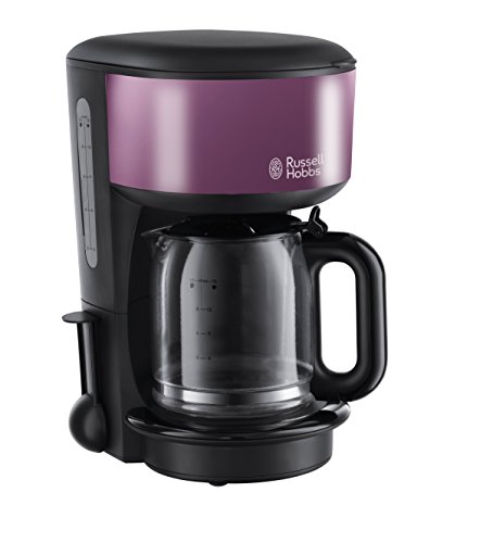 Comprar Russell Hobbs 20133-56 Colours Purple Passion - Cafetera de filtro, jarra de cristal, capacidad de 1,25 l al mejor precio
