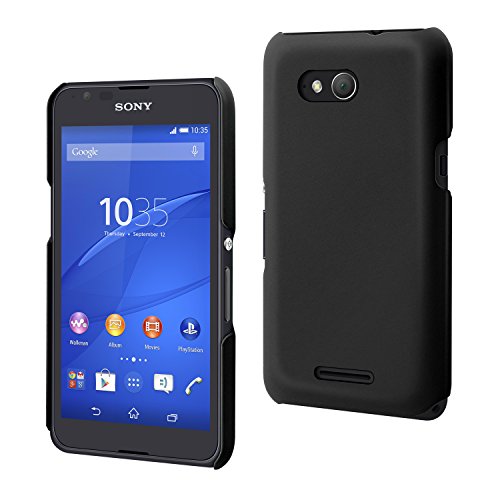 Comprar Made for Xperia SEBKC0048 - Carcasa con tacto de goma para Sony Xperia E4G, color negro al mejor precio