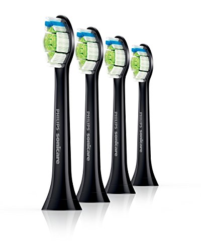 Comprar Philips Sonicare DiamondClean HX6064/33 - Set de 4 cabezales estándar para cepillo de dientes eléctrico, color negro al mejor precio
