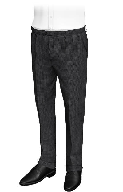 Comprar Pantalón pata de gallo gris al mejor precio