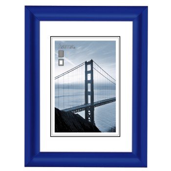 Comprar Hama Malaga - Marco (Single picture frame, Azul, Vidrio, De plástico, 15 x 20 cm) al mejor precio