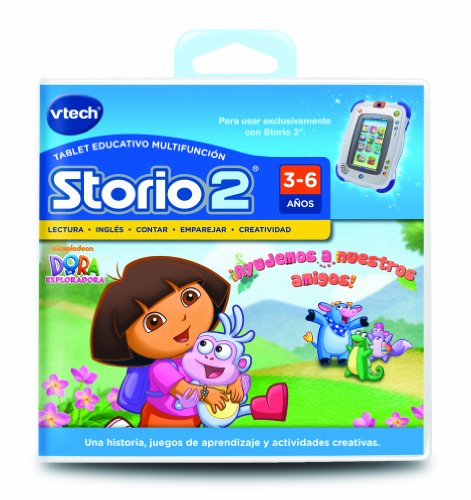 Comparar mejores precios VTech Storio - Juego Dora la Exploradora para Storio 2, 3S y Storio Max (3480-230622) con descuentos Comprar VTech Storio - Juego Dora la Exploradora para Storio 2, 3S y Storio Max (3480-230622) al mejor precio