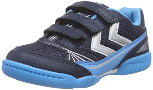 Comprar Hummel HUMMEL ROOT VELCRO JR - Zapatillas deportivas para interior de material sintético Niños^Niñas, color azul, talla 30 al mejor precio