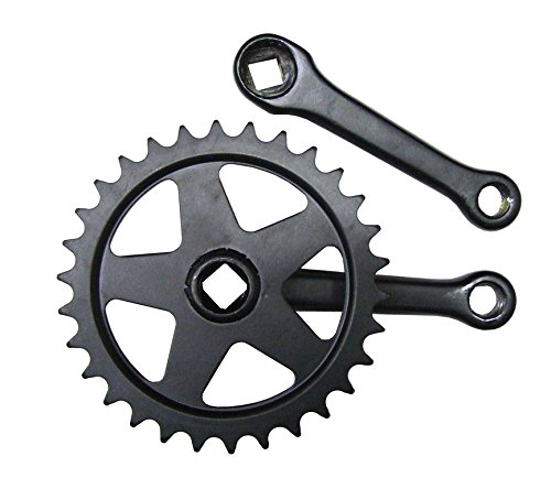 Comprar Pedalier 30 dientes, acero, 100 mm, Negro, 4 caras al mejor precio