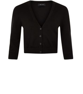 Comprar Black Cropped Cardigan al mejor precio