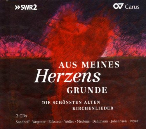 Comprar Aus Meines Herzes Grunde: Los Himnos Eclesiasticos Antiguos Mas Hermosos / Sandhoff, Wegener,... al mejor precio