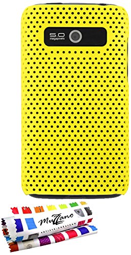 Comprar Muzzano F49S11-6602959 - Funda para LG Optimus Hub, color amarillo al mejor precio