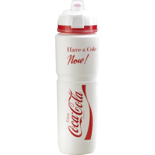 Comprar Elite Maxicorsa Coca-Cola - Bidón para bicicleta (1000 ml) blanco blanco/rojo Talla:1000 ml al mejor precio