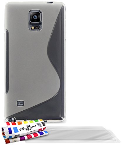 Comprar Muzzano Le S - Funda para Samsung Galaxy Note 4, incluye 3 protecciones de pantalla, transparente al mejor precio