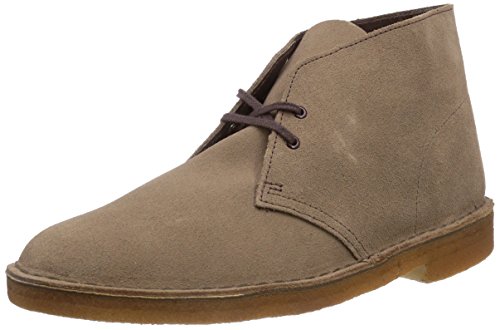 Comparar mejores precios Clarks Originals - Botas safari con cordones para hombre, color gris (wolf suede), talla 46 con descuentos Comprar Clarks Originals - Botas safari con cordones para hombre, color gris (wolf suede), talla 46 al mejor precio