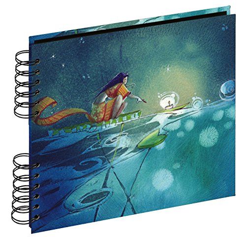 Comprar Panodia 271041 Rachel - Álbum de fotos con anillas (40 páginas, 22 x 22 cm), color azul al mejor precio