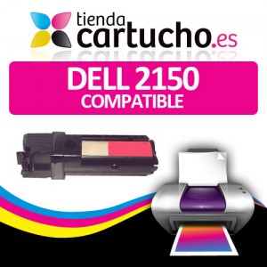 Comprar Toner Magenta Dell 2150 compatibleToner Magenta Dell 2150 compatible al mejor precio