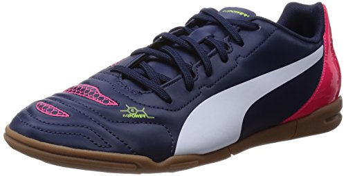 Comprar Puma evoPOWER 4.2 IT Jr - Zapatillas deportivas para interior de material sintético infantil, color azul, talla 34 al mejor precio