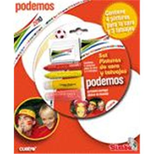 Comprar Set Pinturas / Tatuajes Podemos al mejor precio