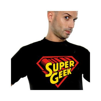 Comprar Geekwear T-Shirt Supergeek GrÃ¶Ã?e M al mejor precio