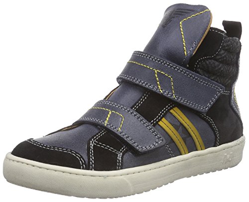 Comprar Primigi LIONNEL - zapatillas deportivas altas de cuero niños, color azul, talla 35 al mejor precio