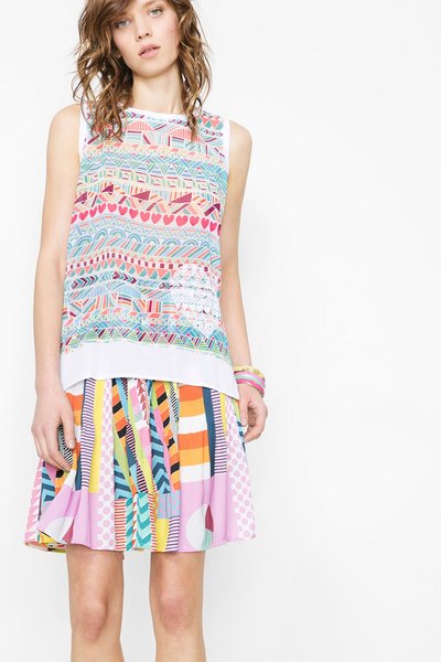 Comprar Desigual - Mujer - Top sin mangas estampado - Berta - Size S al mejor precio