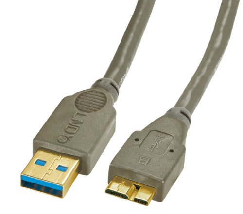 Comprar Lindy 3m USB 3.0 - Cable USB (3.0 (3.1 Gen 1), USB A, Micro-USB B, Macho/Macho, Negro) al mejor precio