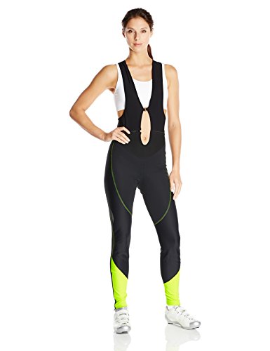 Comprar Gore Bike Wear Element Lady Windstopper Soft Shell+ - Culote con tirantes para mujer, color negro / amarillo, talla 34 al mejor precio