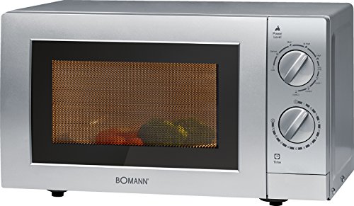 Comprar Bomann MWG 2289 CB - Microondas (1200W, 230V, 50 Hz) Plata al mejor precio
