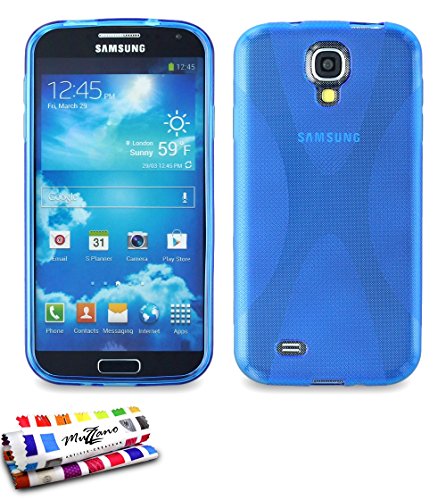Comprar Muzzano F24057 - Funda para Samsung Galaxy S4 Advance, color azul al mejor precio
