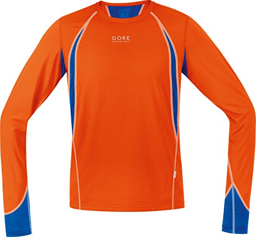 Comparar mejores precios Gore Running Wear Air 4.0 Long - Top de manga larga de running para hombre, color Naranja (Blaze Orange/Brilliant Blue), talla S con descuentos Comprar Gore Running Wear Air 4.0 Long - Top de manga larga de running para hombre, color Naranja (Blaze Orange/Brilliant Blue), talla S al mejor precio
